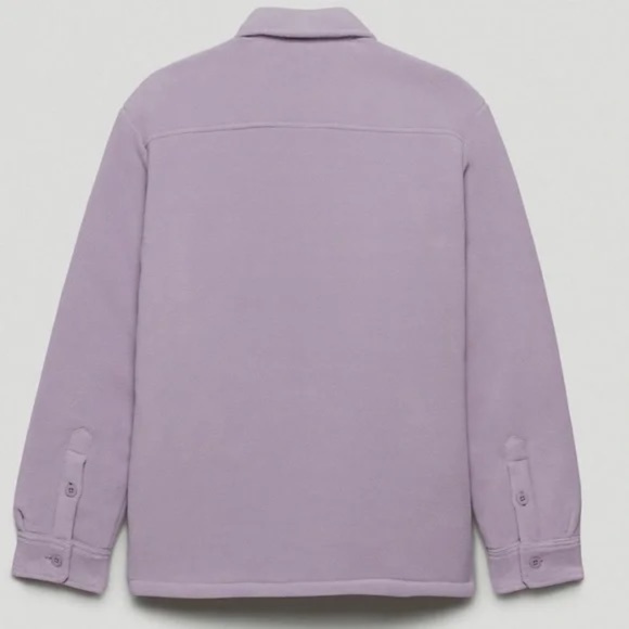 Aritzia TNA Polar Purple Shirt Jacket (Size 1) - Picture 4 of 6